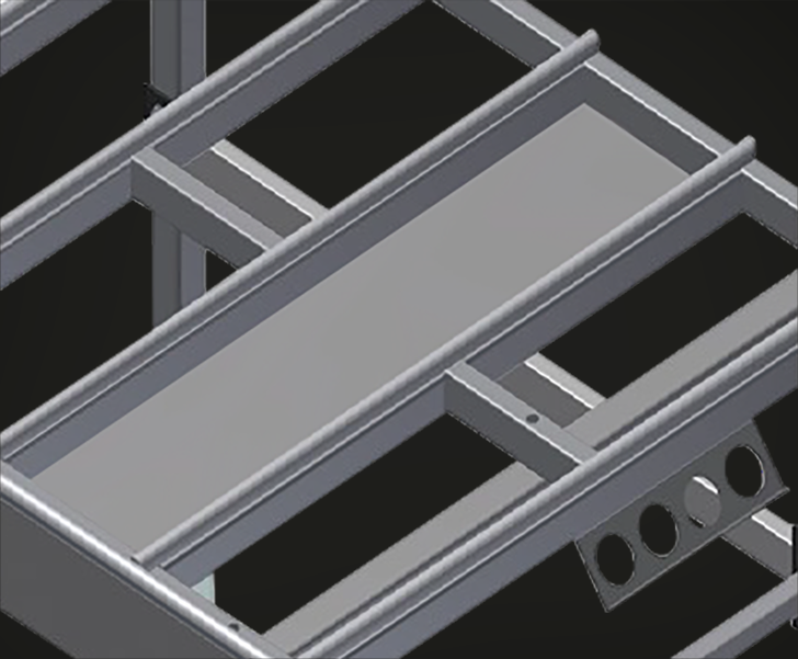 Assembly tables HT 1000 Storage tray Someco